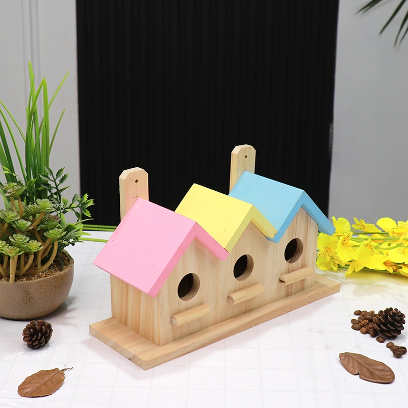 OEM ODM Outdoor Wooden Bird House