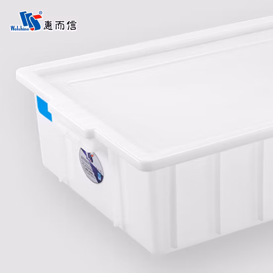 접이식 보관함과 나무 뚜껑