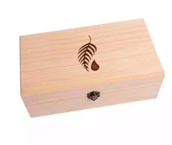 휴대용 소형 가정용 나무 에센셜 오일 상자 단단한 나무 보관 상자